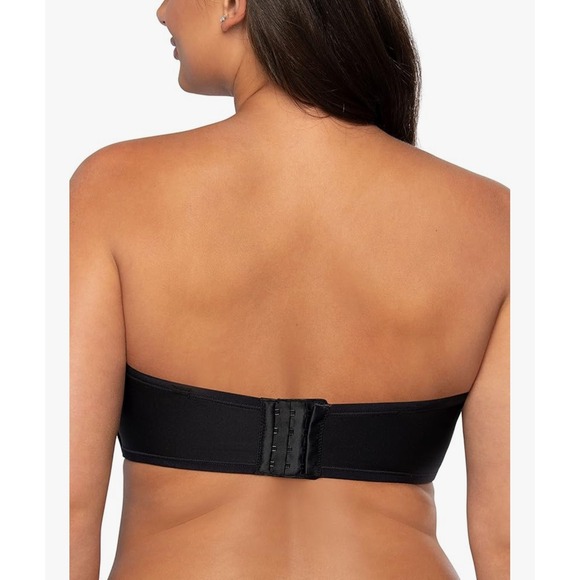 Vanity Fair‎ Beauty Back Strapless Contour Bra 36DDD Midnight Black Style 74380 - Picture 5 of 7